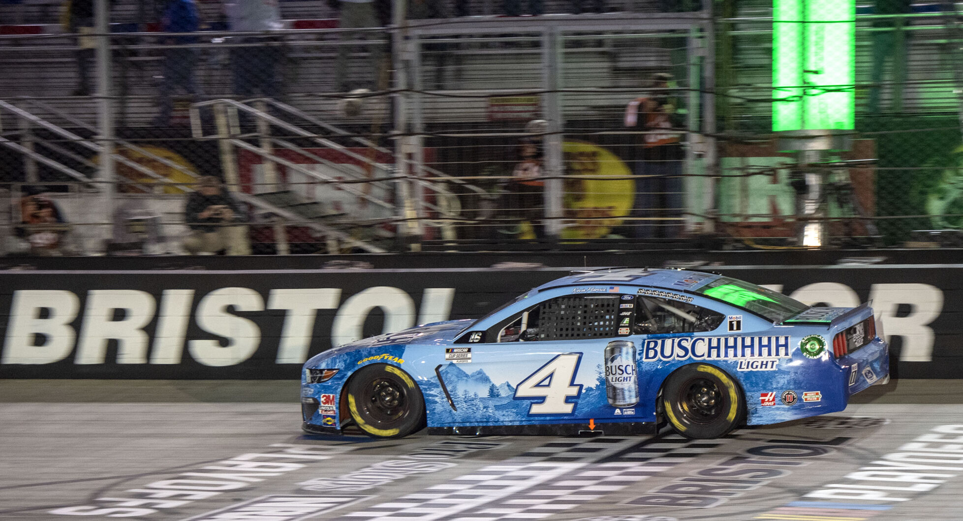 BMS Bass Pro Shops NRA Night Race Winner